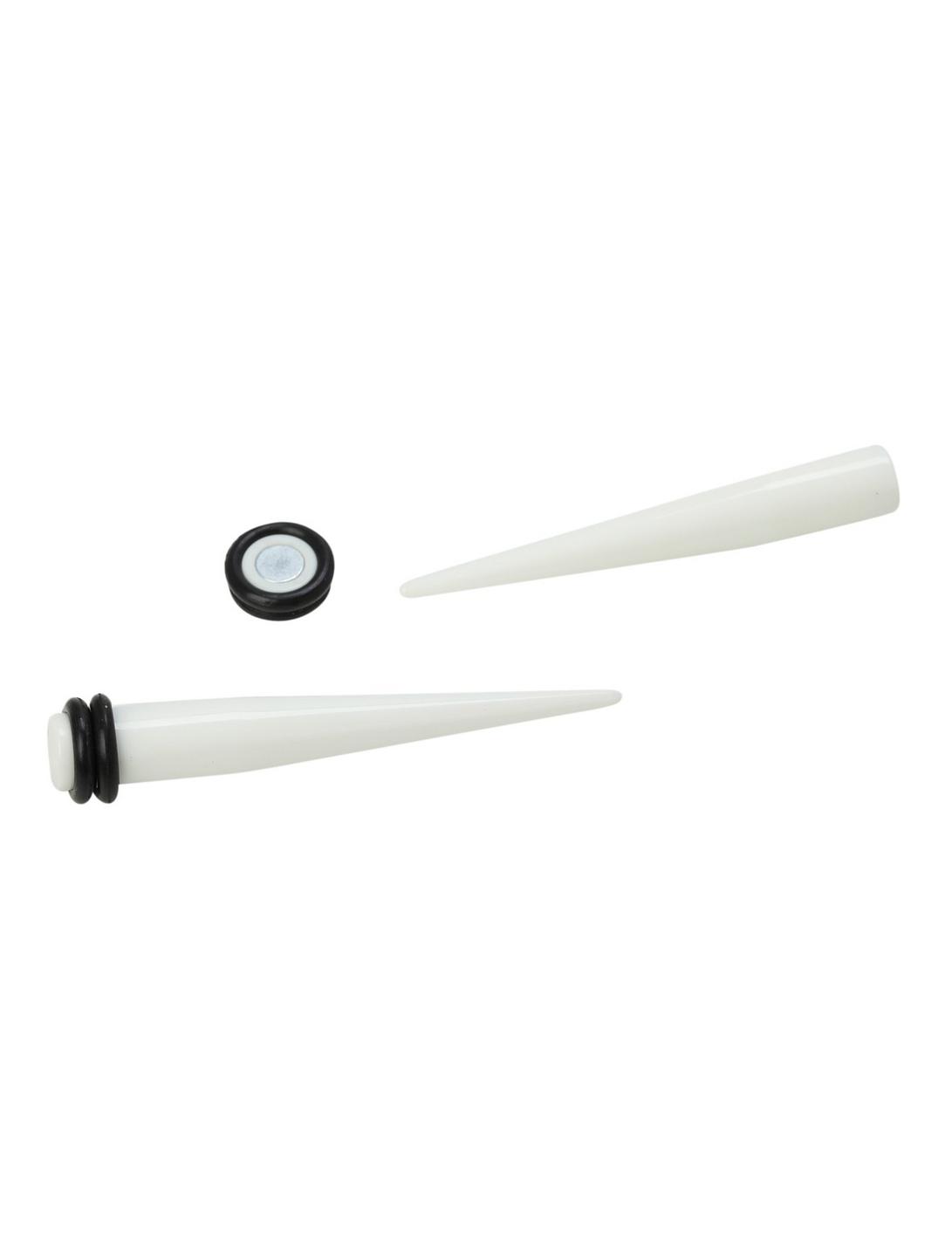 White Magnetic Faux Taper 2 Pack, , hi-res