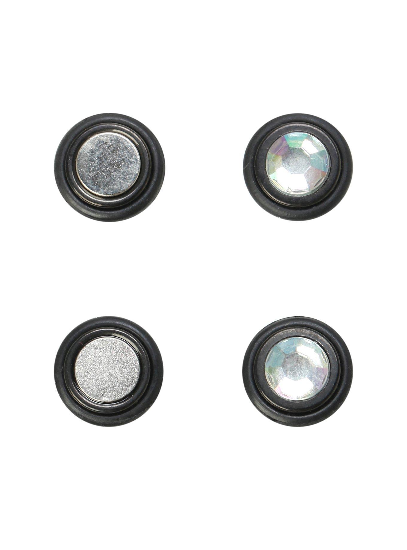 Bling Magnetic Faux Plug 2 Pack, , hi-res