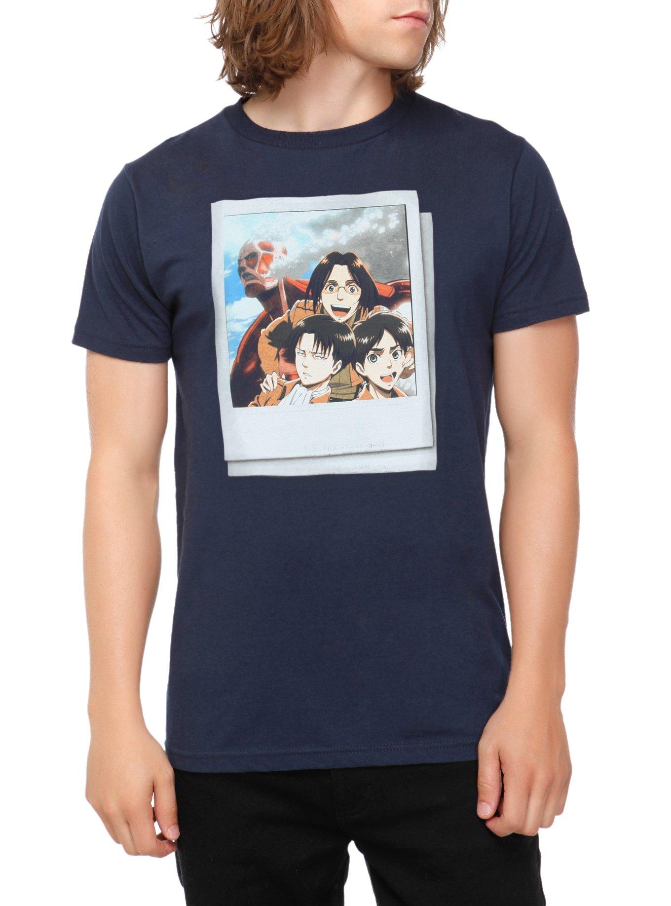 Attack on titan shirt hot topic best sale