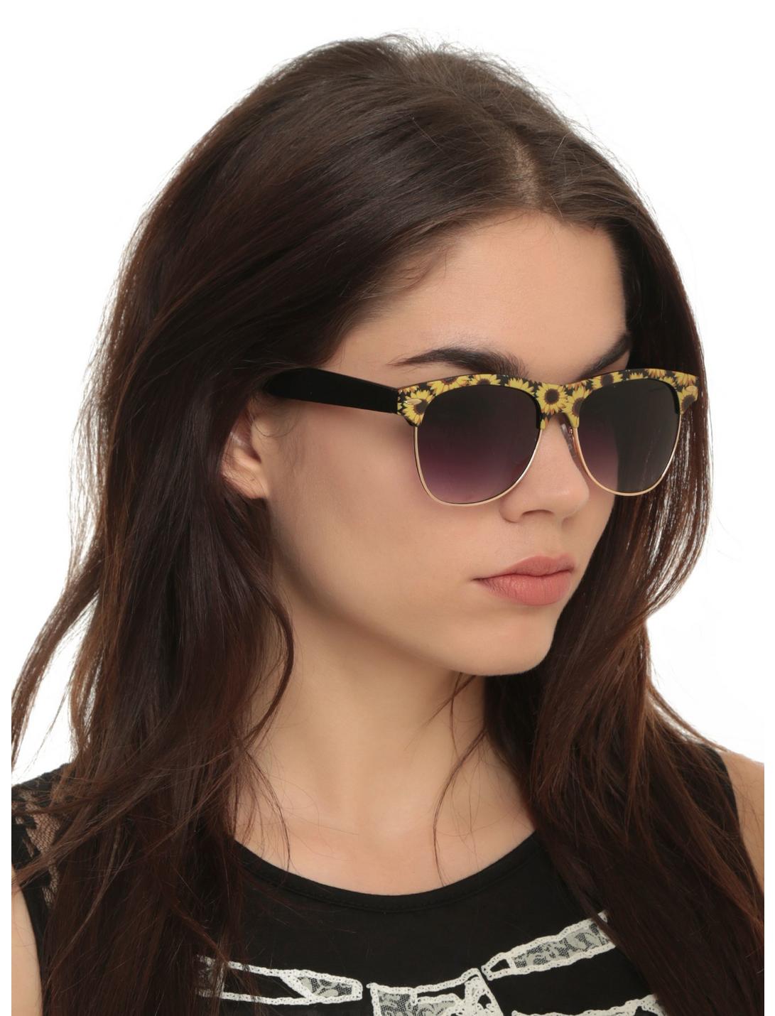 Sunflower Wire Rim Sunglasses, , hi-res