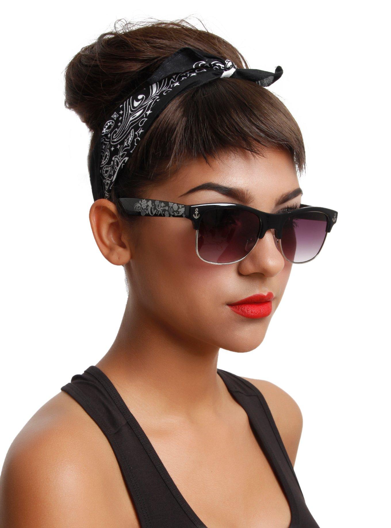 Disney The Little Mermaid Half-Rim Sunglasses, , hi-res view 1