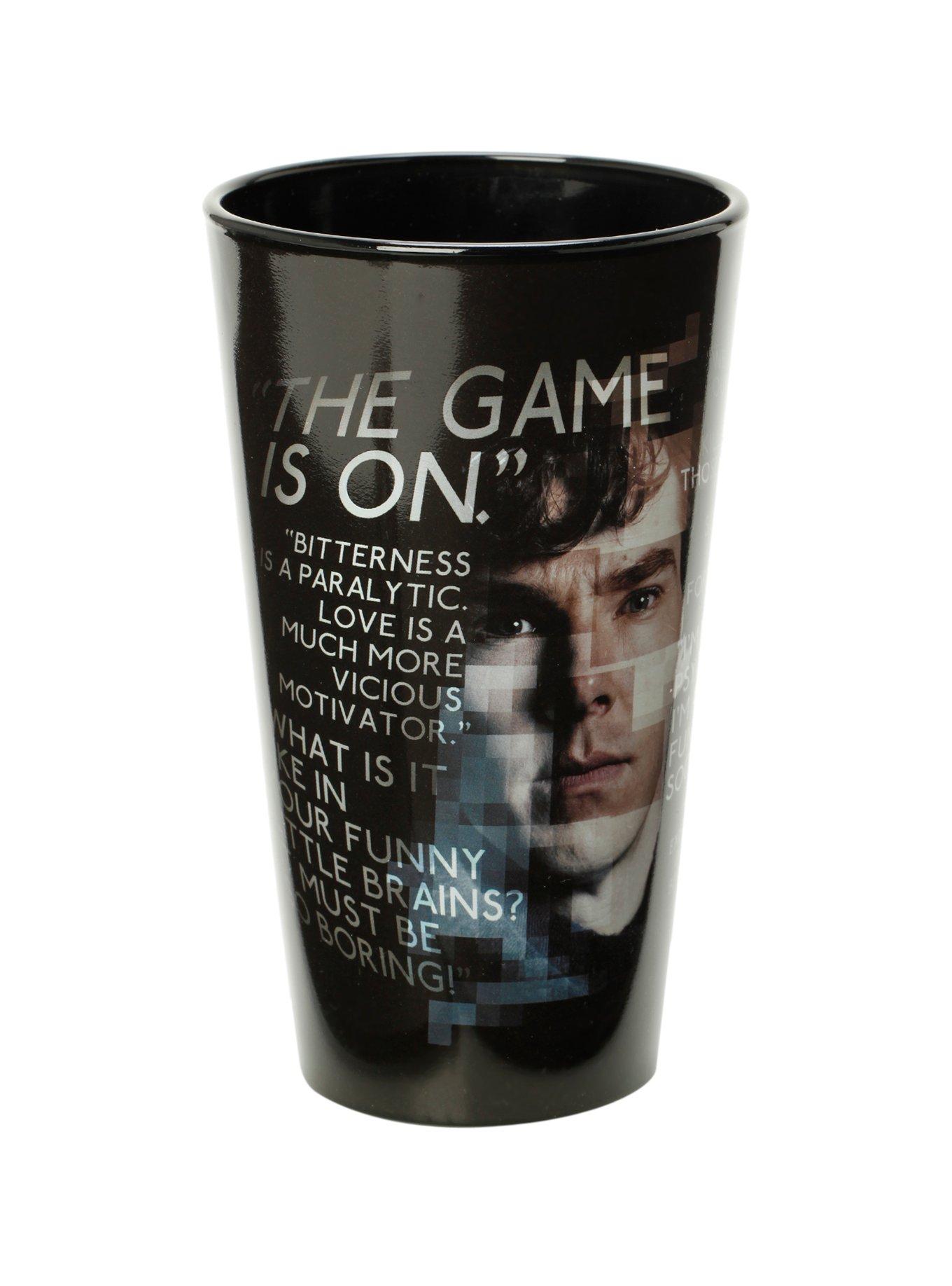 Sherlock Game Is On Pint Glass, , hi-res