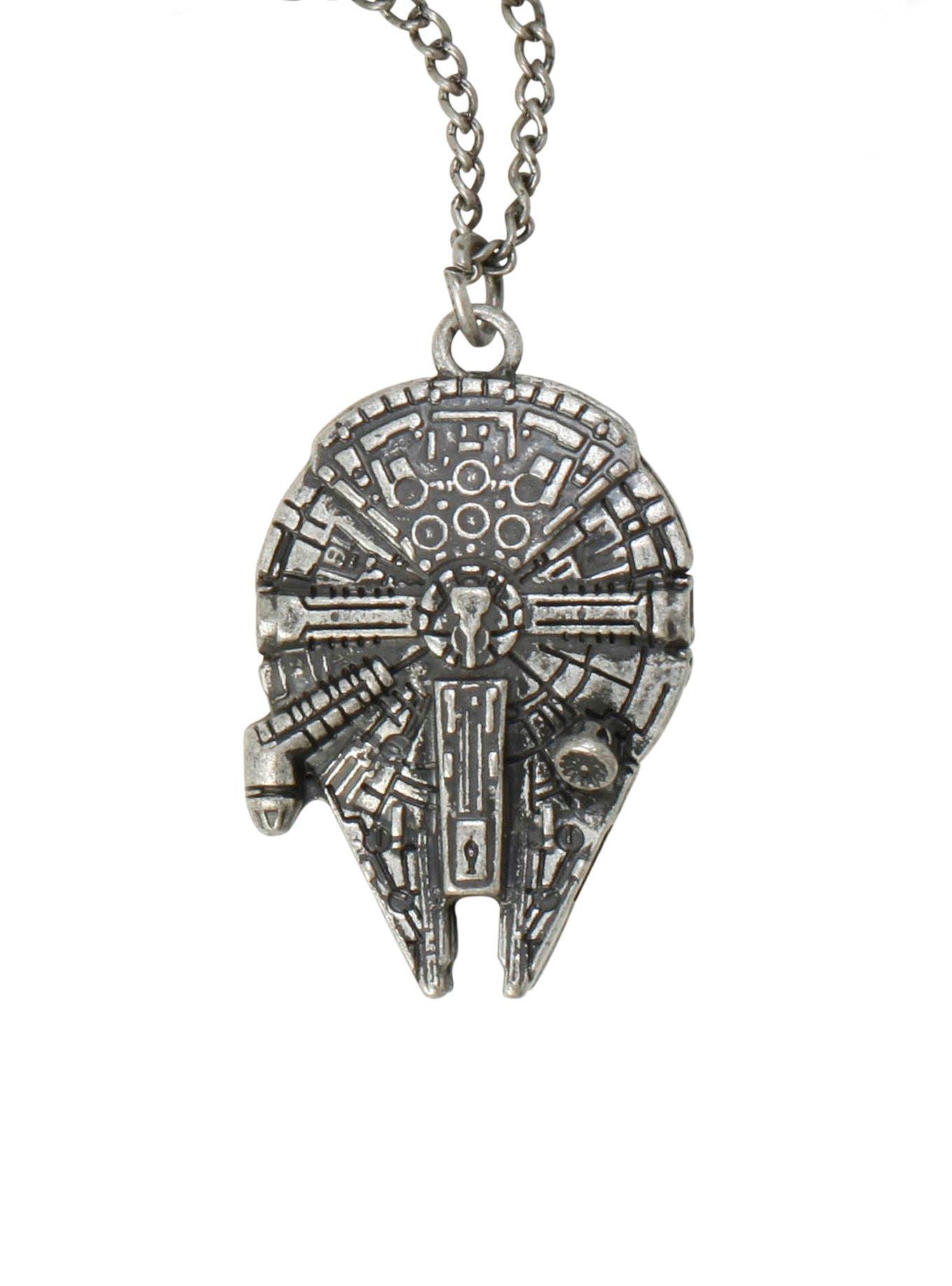 Star Wars Millennium Falcon Necklace, , hi-res