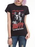 Buffy The Vampire Slayer Poster Girls T-Shirt, BLACK, hi-res