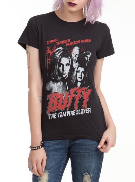 Buffy the Vampire Slayer - Baddie Vamp T-Shirt - store Size M