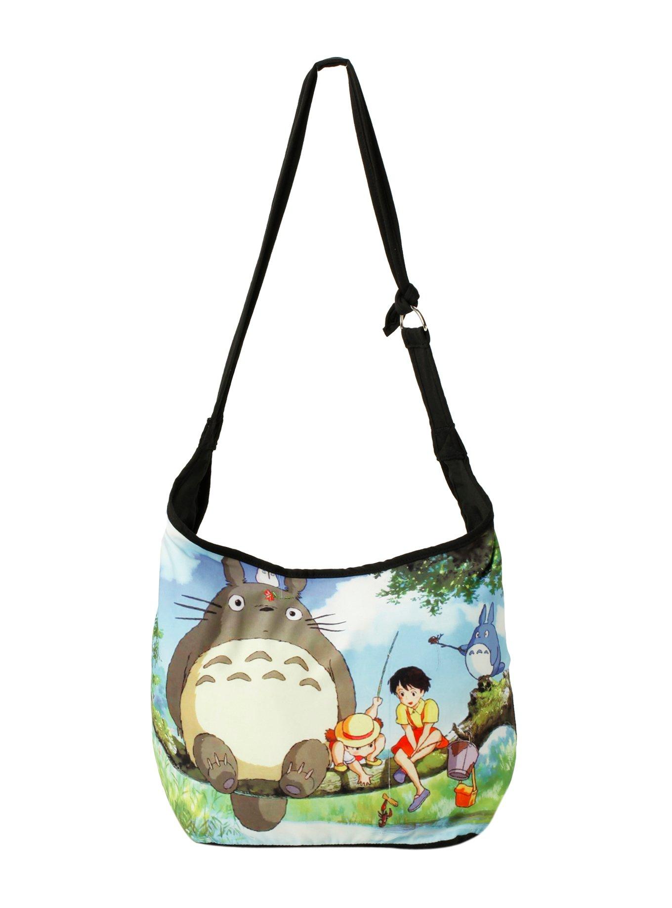 Studio Ghibli My Neighbor Totoro Fishing Scene Hobo Bag, , hi-res