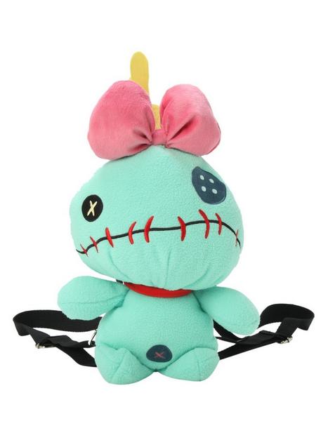 NWT Bioworld Disney Lilo & Stitch Scrump Doll Head Backpack Bag Scrump Plush Backpack - Lilo & Stitch - Spirithalloween.com main image 4