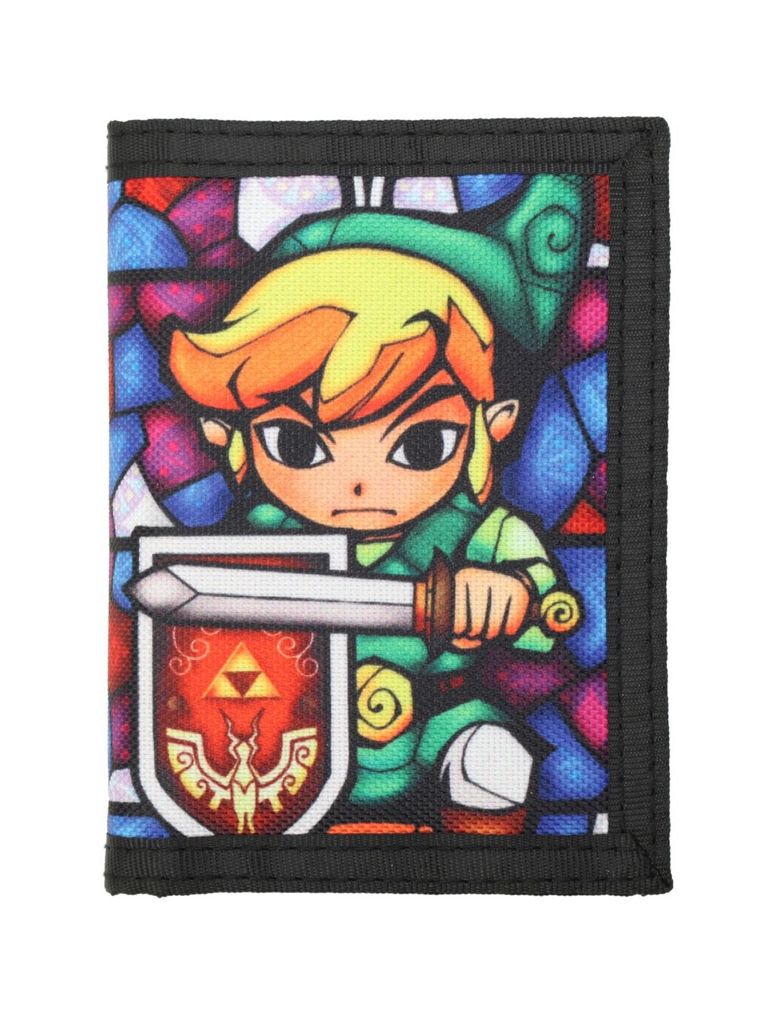 The Legend Of Zelda Stained Glass Wallet, , hi-res