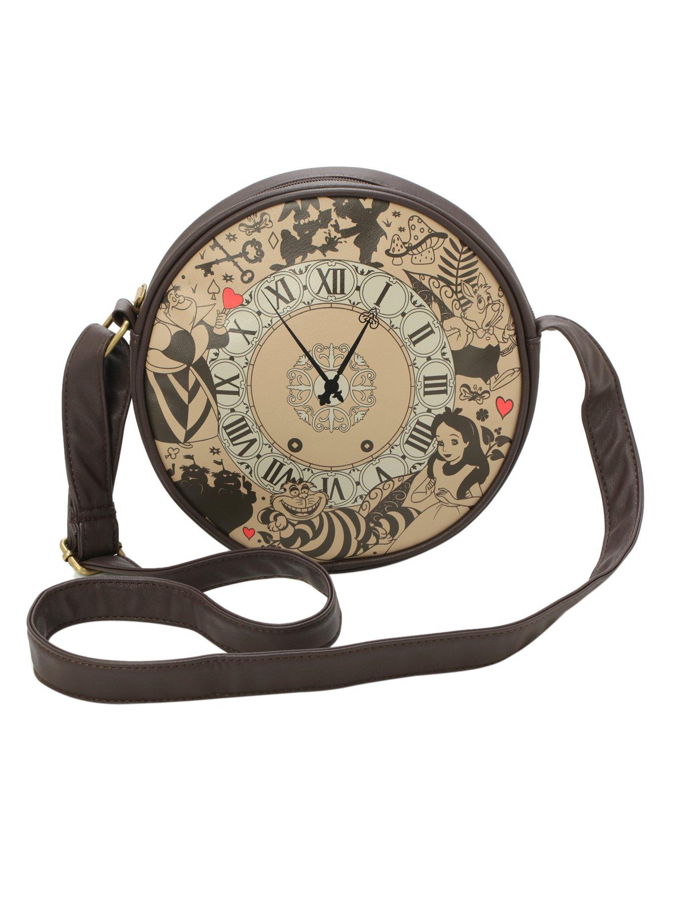 Alice in Wonderland Clock Purse