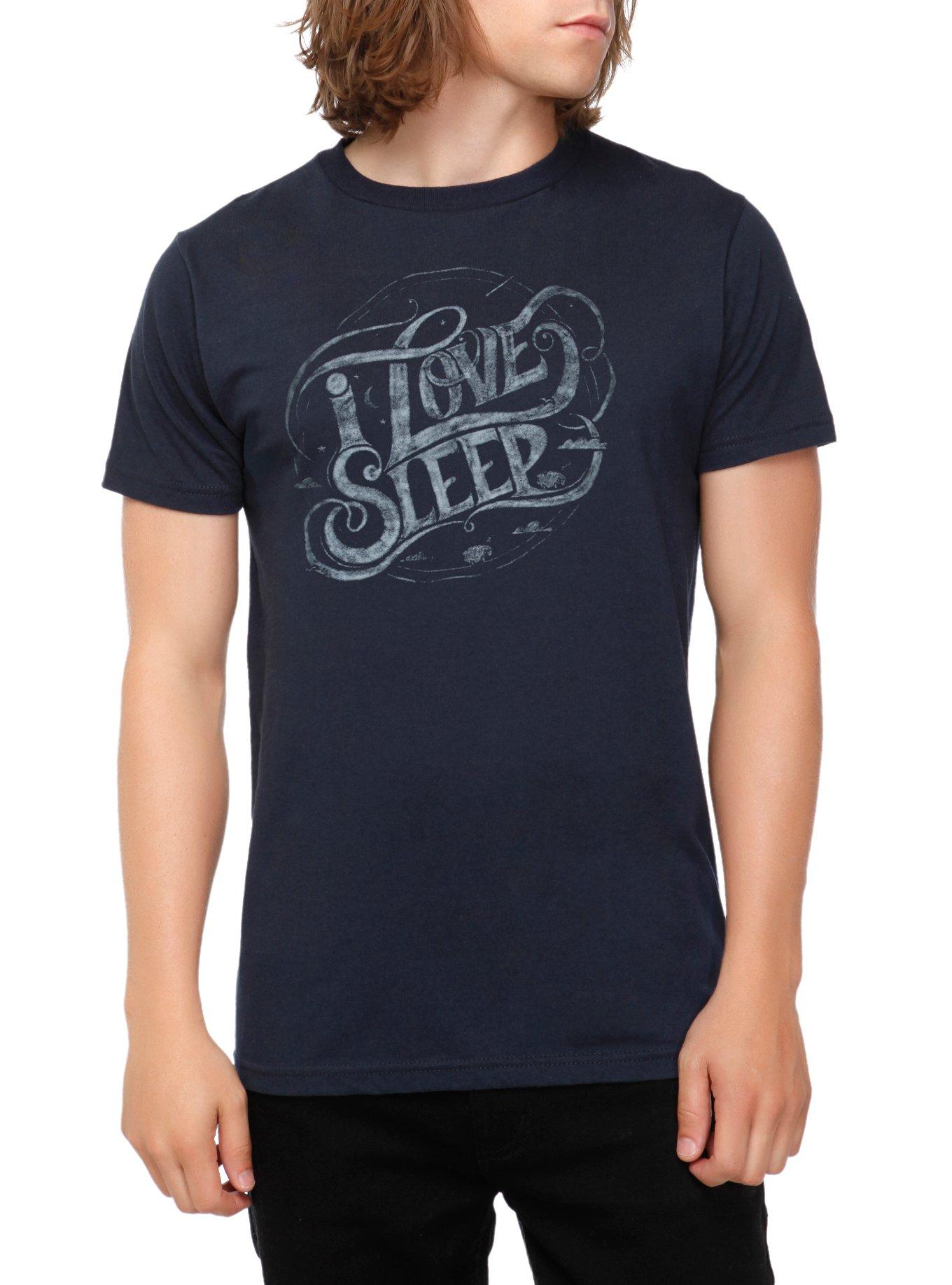 I Love Sleep T-Shirt, BLACK, hi-res
