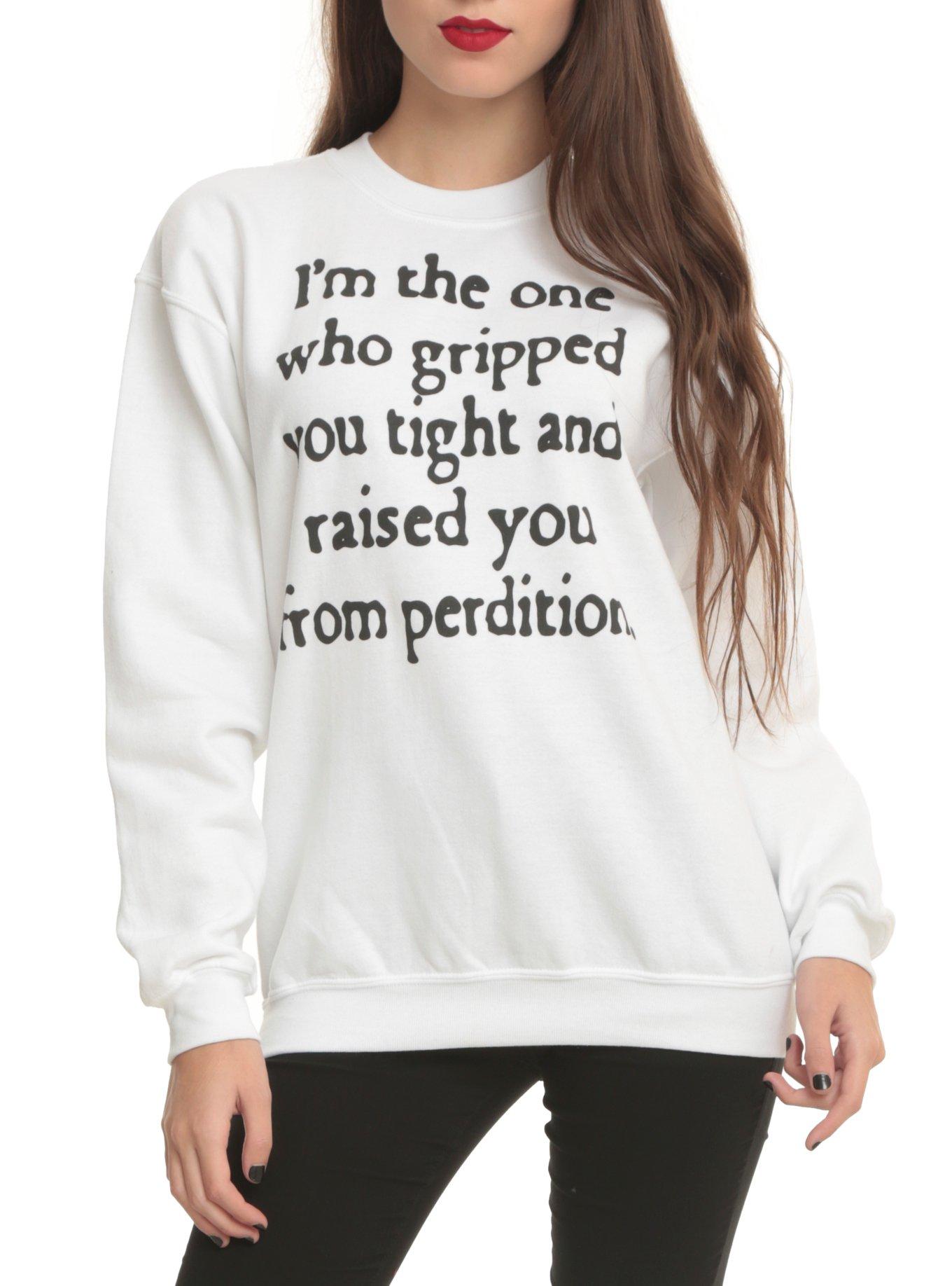 Supernatural Castiel Wings Girls Pullover Top, , hi-res