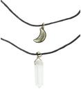 LOVEsick Moon Crystal Layer Necklace, , hi-res