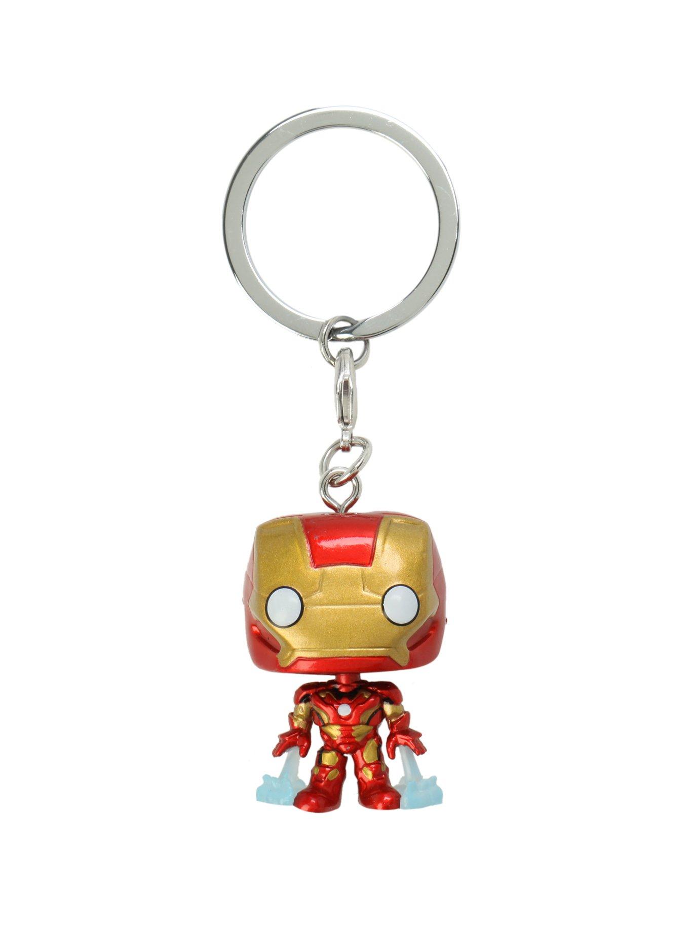 Funko pop best sale keychain iron man