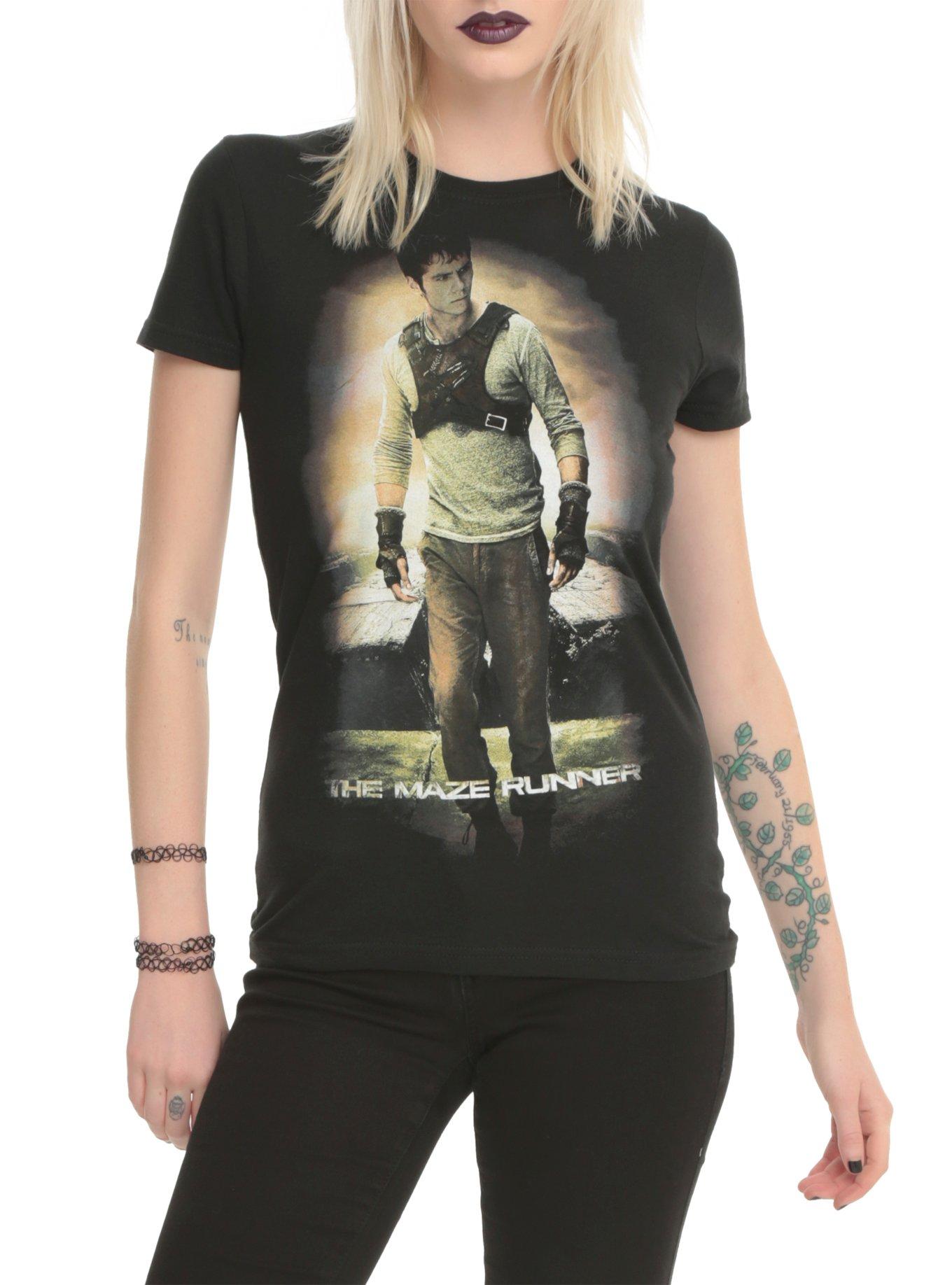 The Maze Runner Thomas Girls T-Shirt, BLACK, hi-res