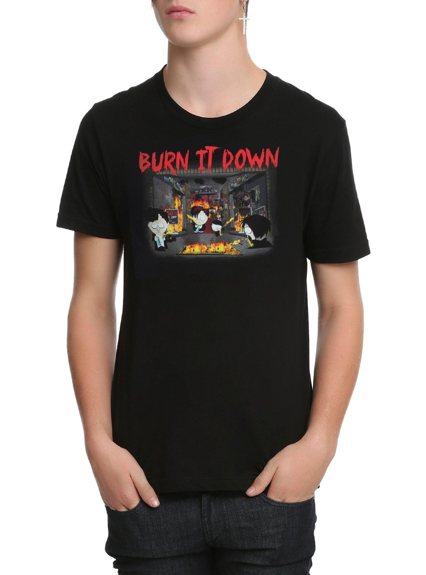 South Park Burn It Down T-Shirt, , hi-res