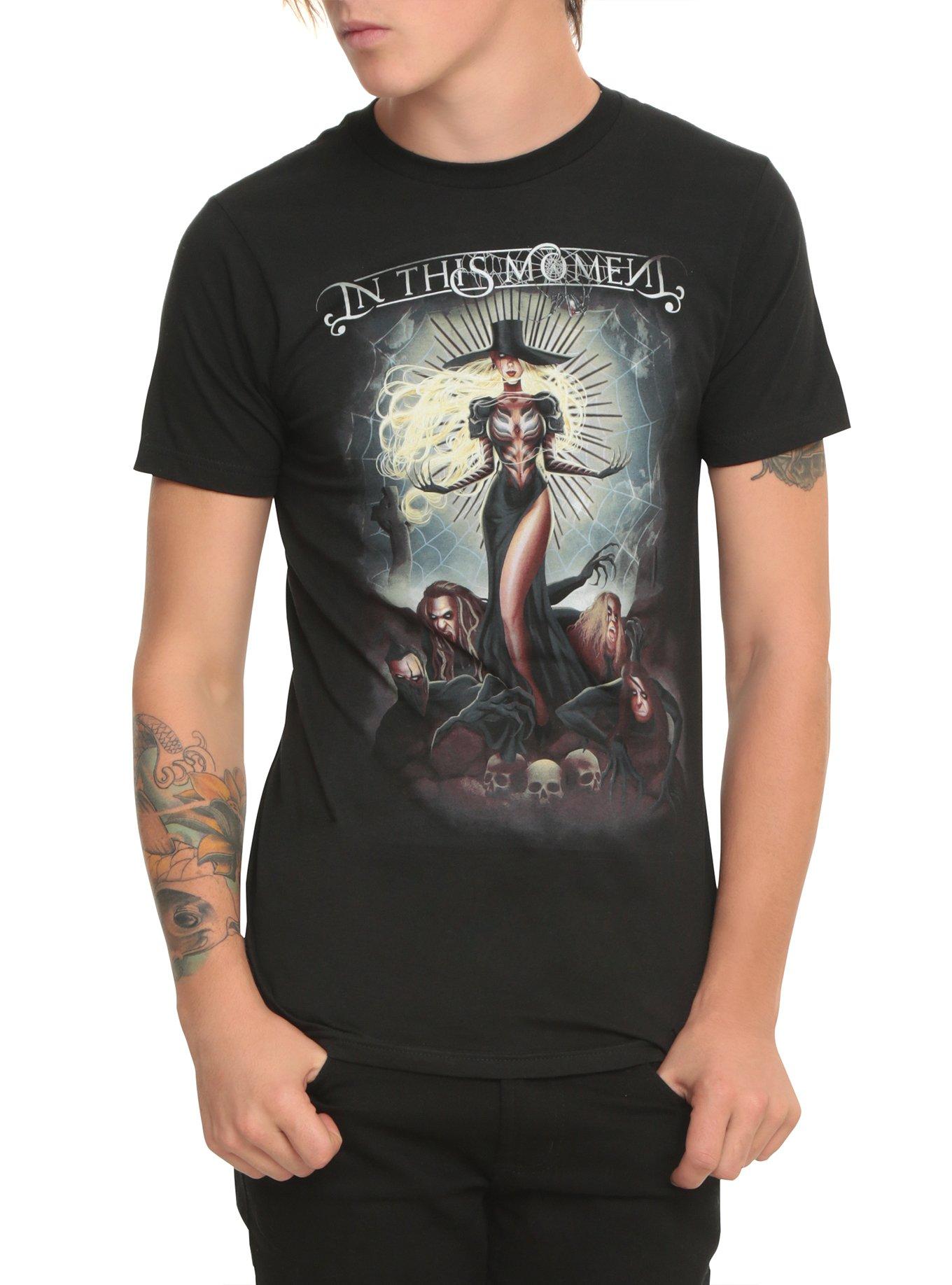 In This Moment Black Widow T-Shirt, BLACK, hi-res