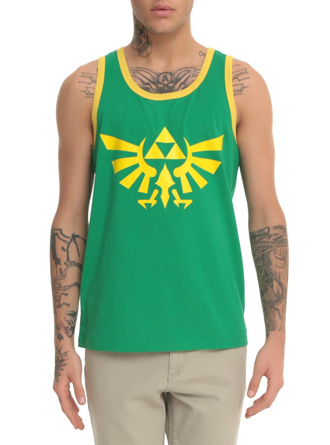 The Legend Of Zelda Triforce Tank Top, , hi-res