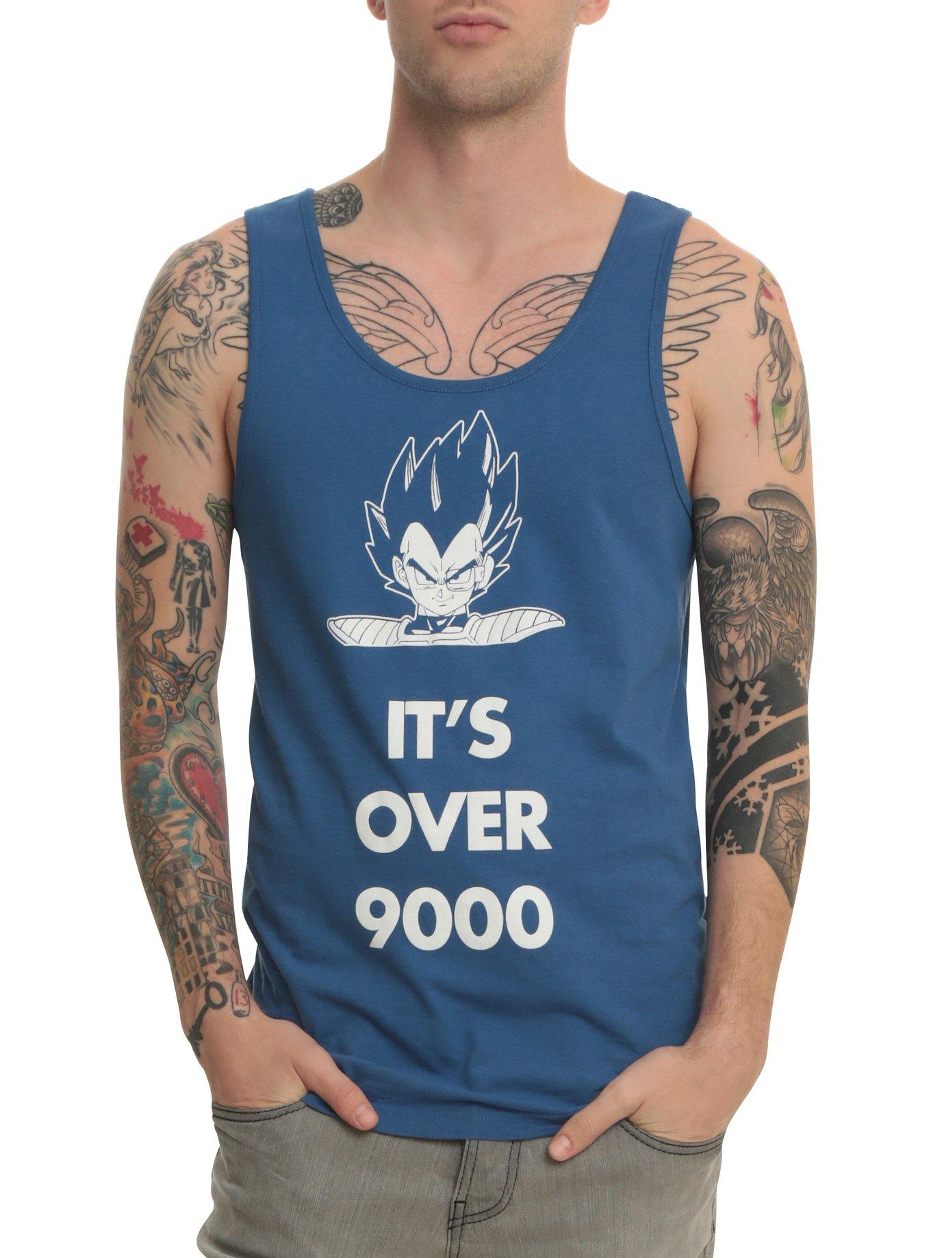 Dragon Ball Z It's Over 9000 Tank Top, , hi-res