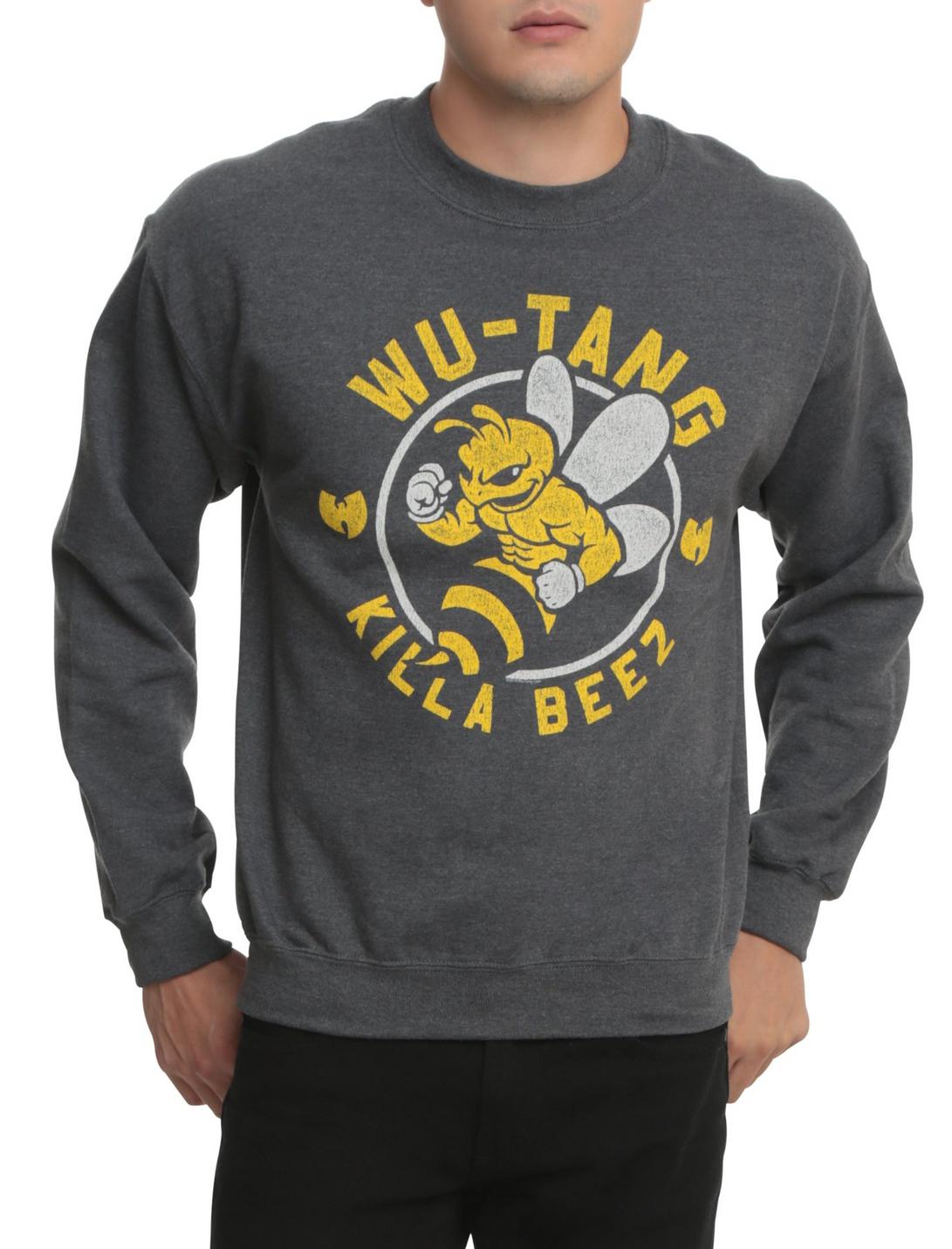 Wu-Tang Clan Killa Beez Crew Pullover, BLACK, hi-res