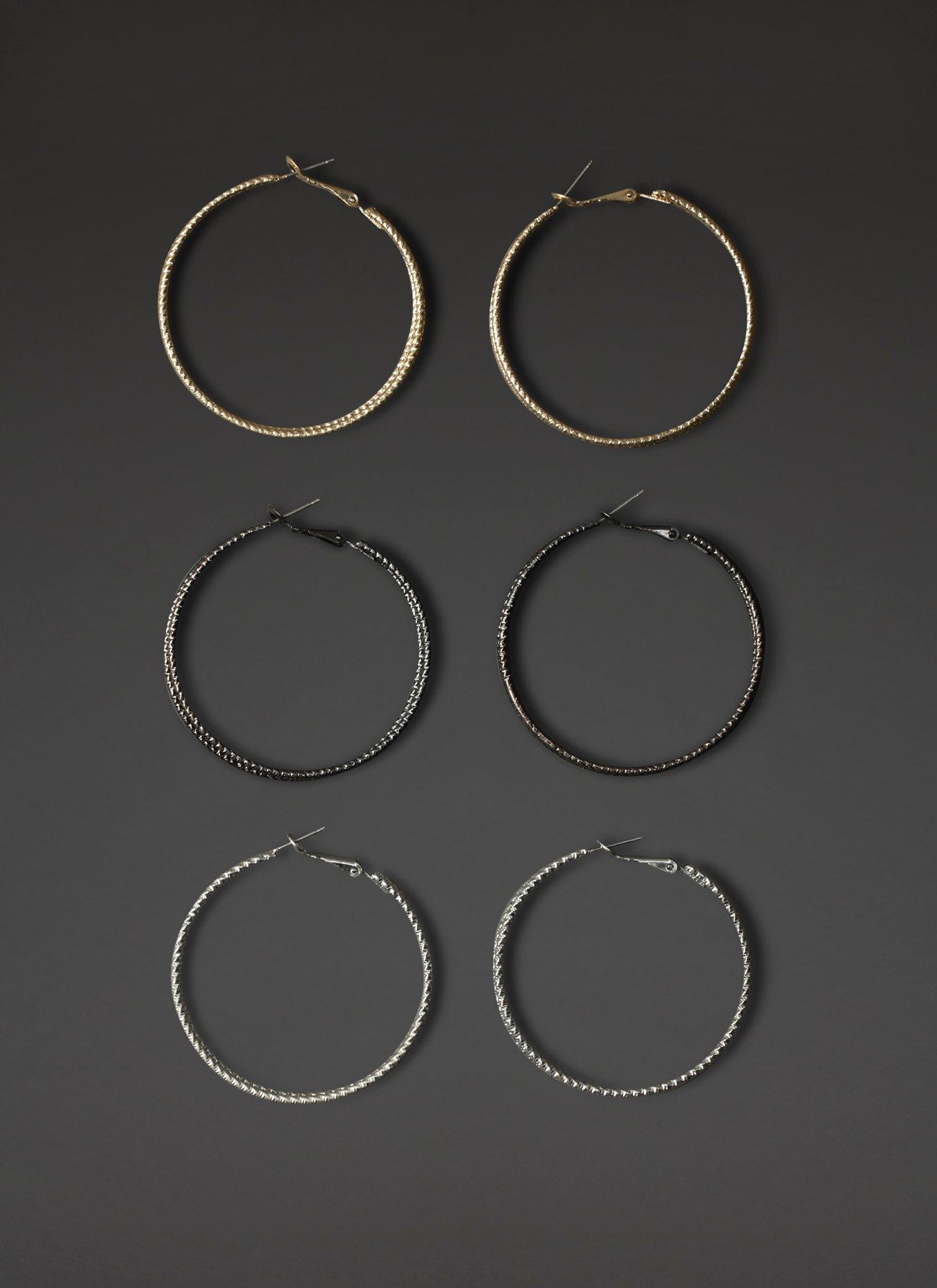 Hoop Earring Set, , hi-res