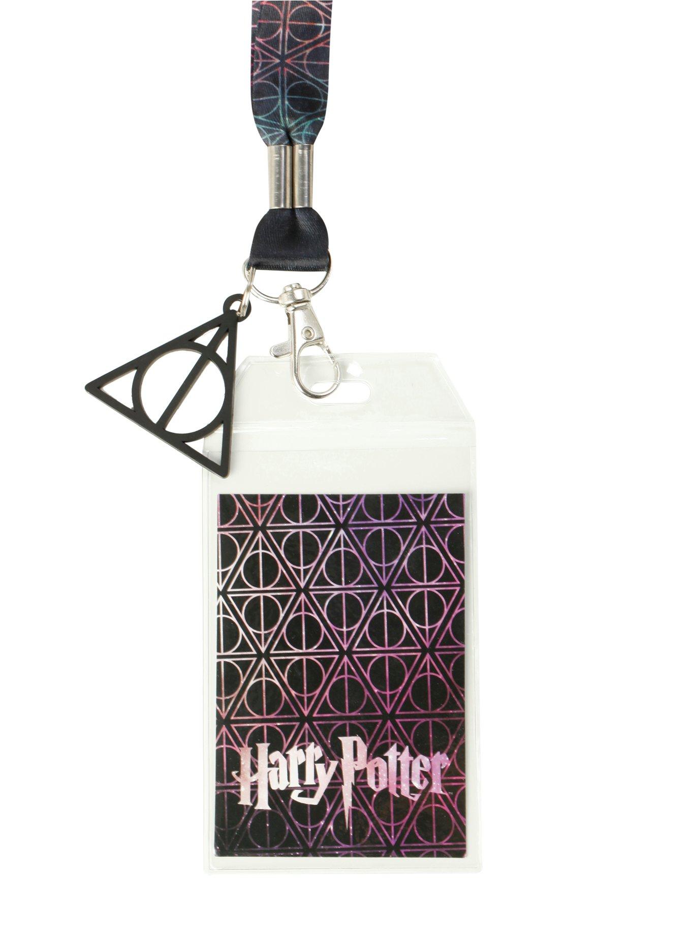 Harry Potter Deathly Hallows Galaxy Lanyard, , hi-res