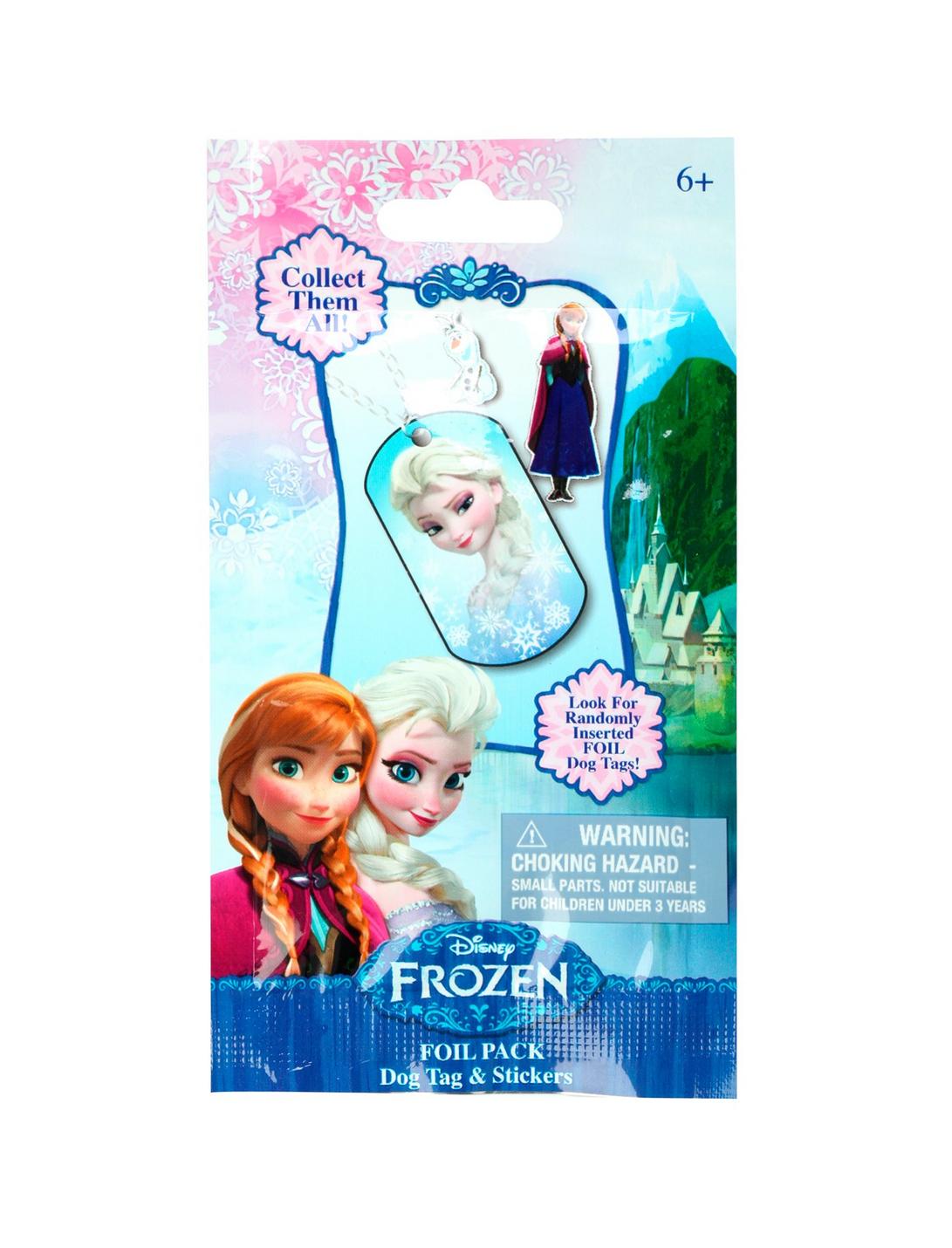 Disney Frozen Dog Tag & Stickers Blind Bag, , hi-res