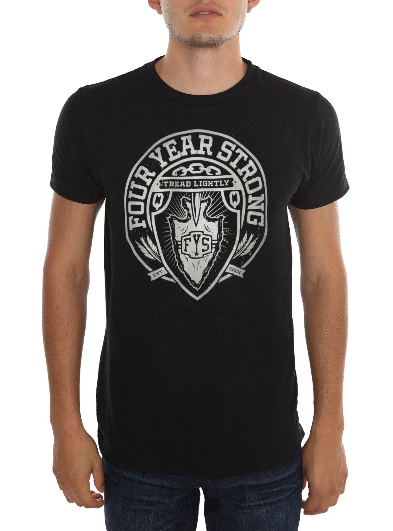 Four Year Strong Arrowhead T-Shirt, BLACK, hi-res