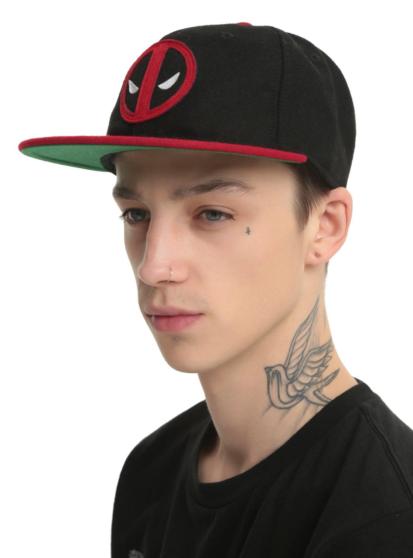 Marvel Deadpool Logo Hat, , hi-res