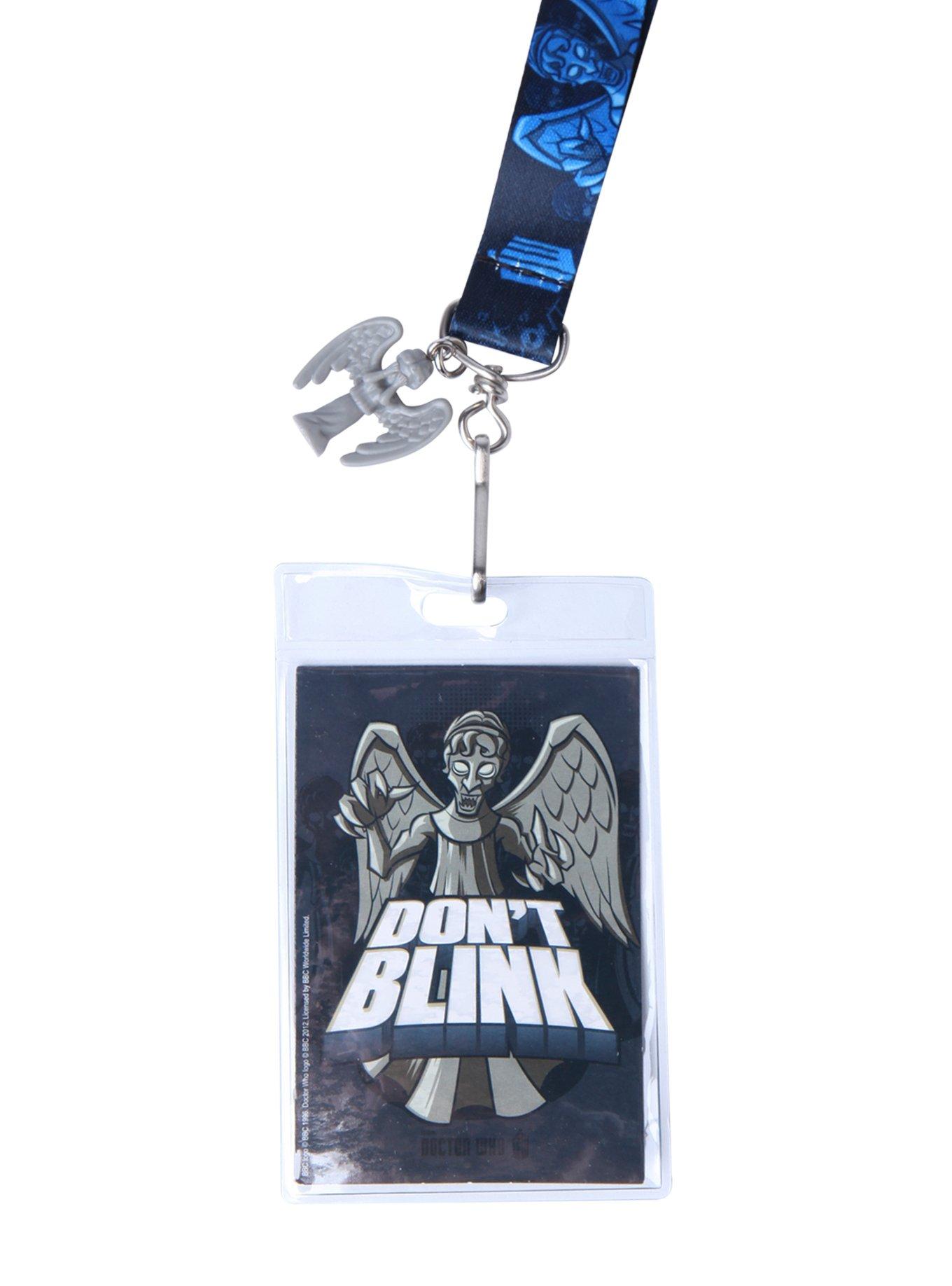Doctor Who Weeping Angel Don't Blink Lanyard, , hi-res