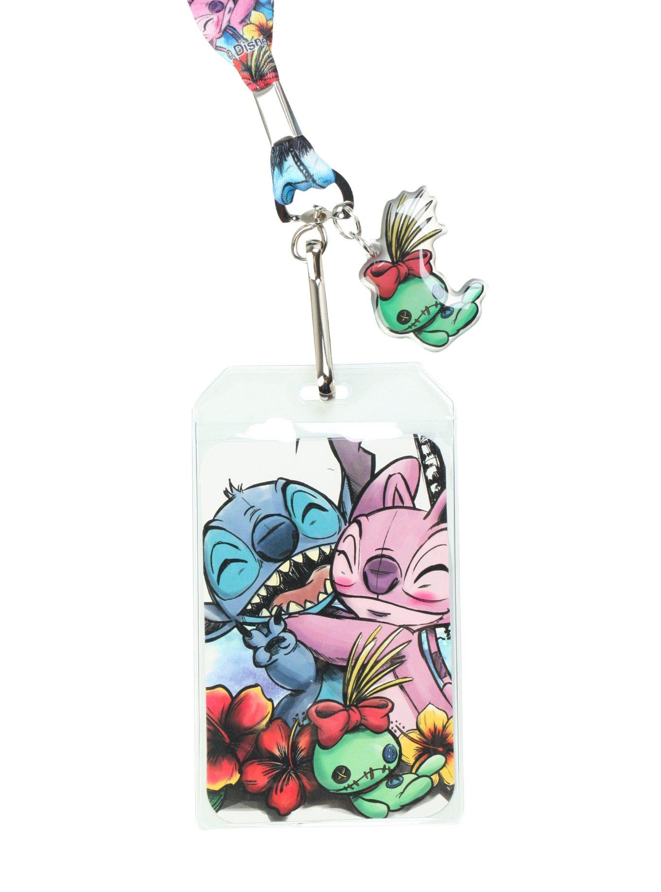 Disney Lilo & Stitch Angel Hug Lanyard, , hi-res