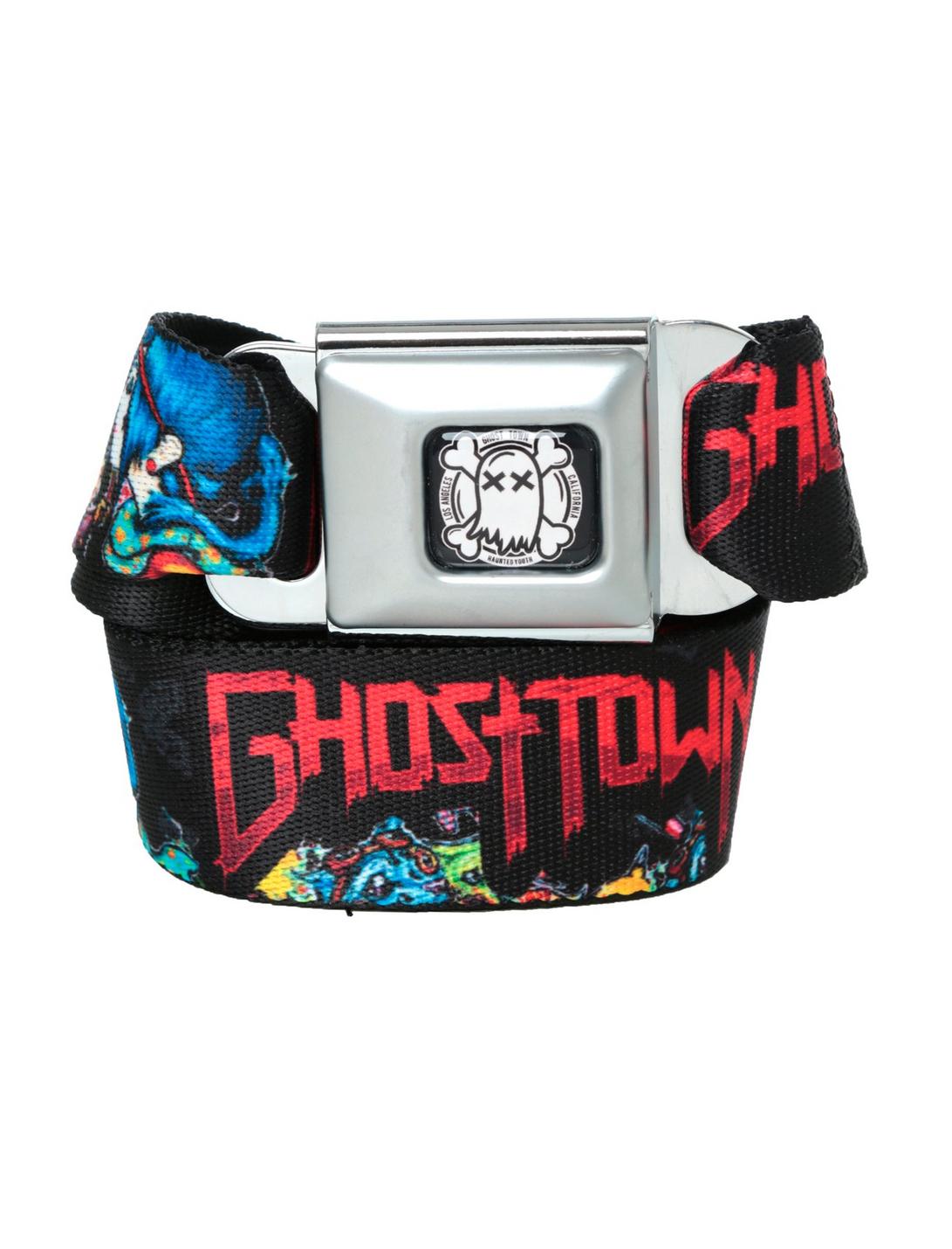 Ghost Town You're So Creepy Seat Belt Belt, , hi-res