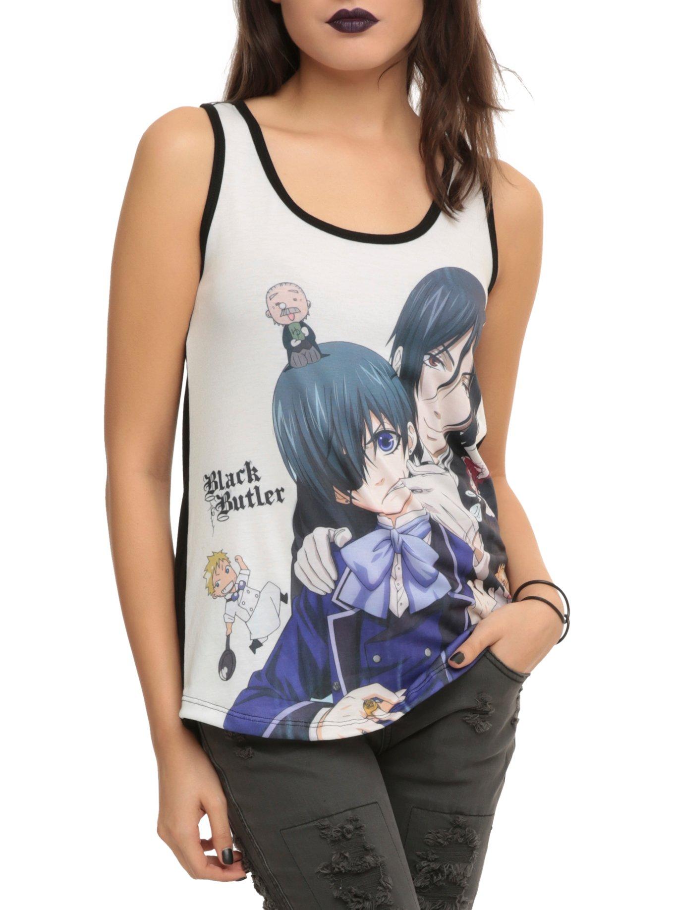 black butler dress hot topic Silly Sublimation Girls Tank Top WHL2077 Y2K Thrift Store – Color:Living Coral