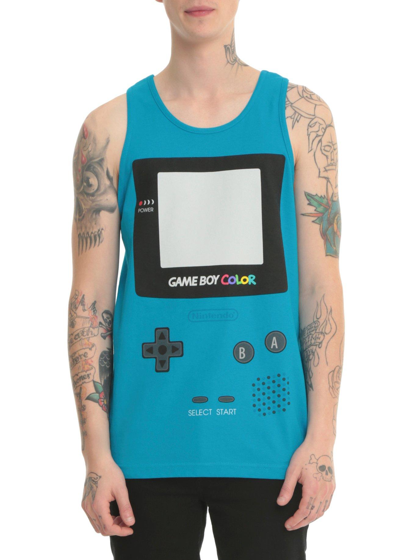 Nintendo Game Boy Color Tank Top, BLACK, hi-res