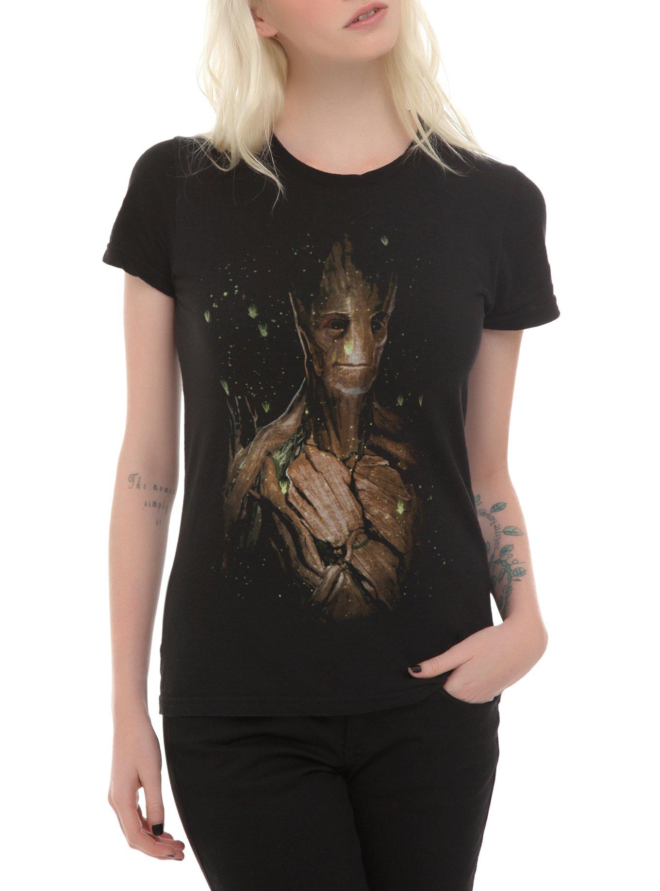 Marvel Guardians Of The Galaxy Groot Fireflies Girls T-Shirt, , hi-res