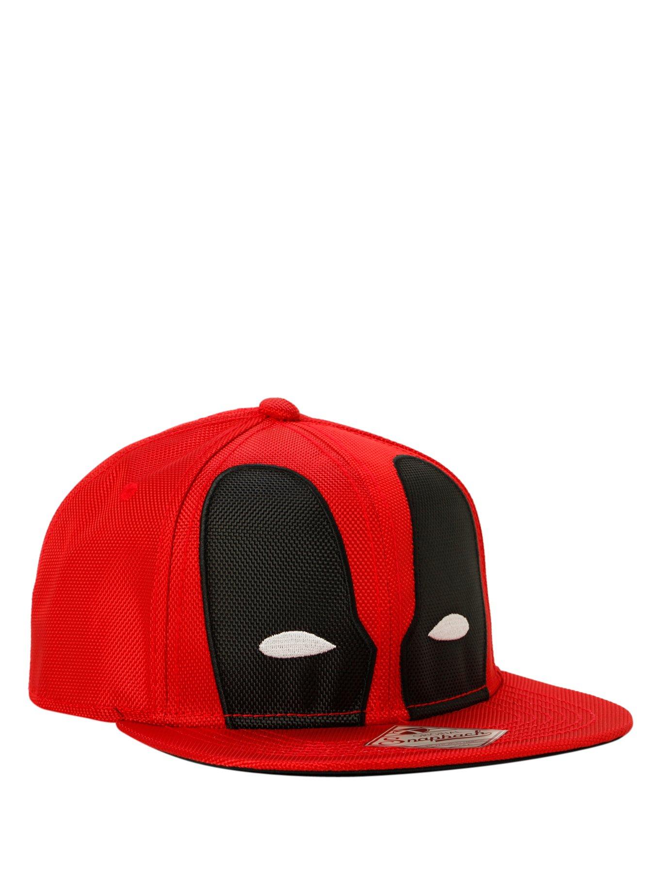 Marvel Deadpool Ballistic Mask Snapback Hat, , hi-res