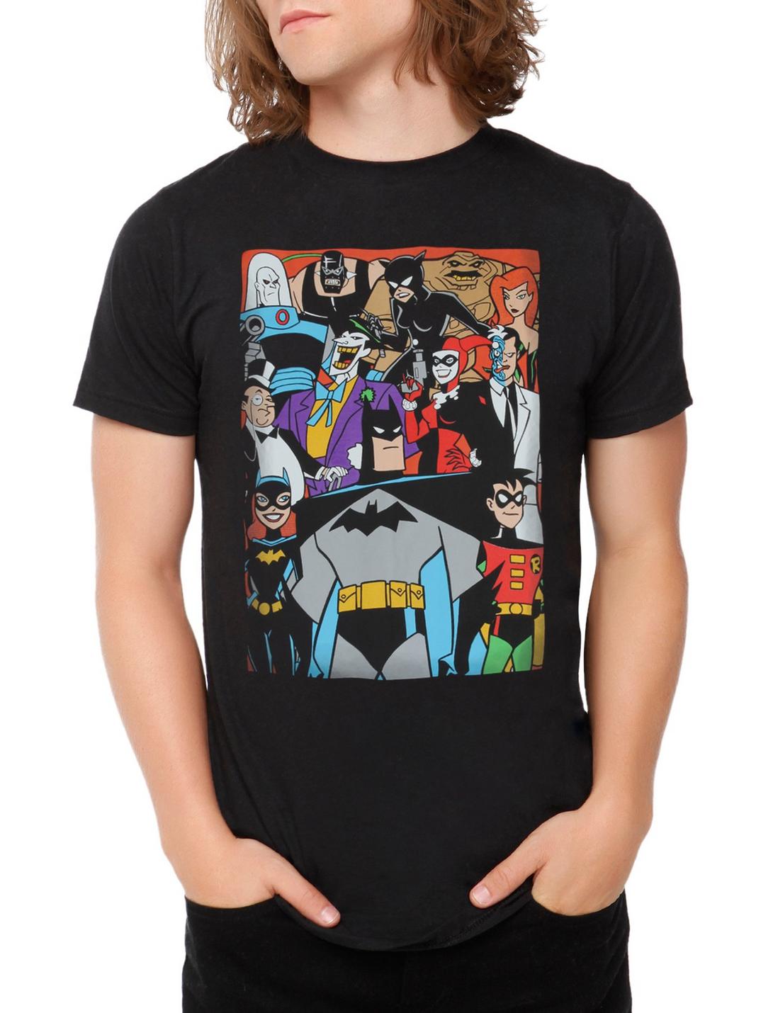 DC Comics Batman: The Animated Series Characters T-Shirt | Hot Topic