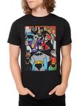 DC Comics Batman: The Animated Series Characters T-Shirt, BLACK, hi-res