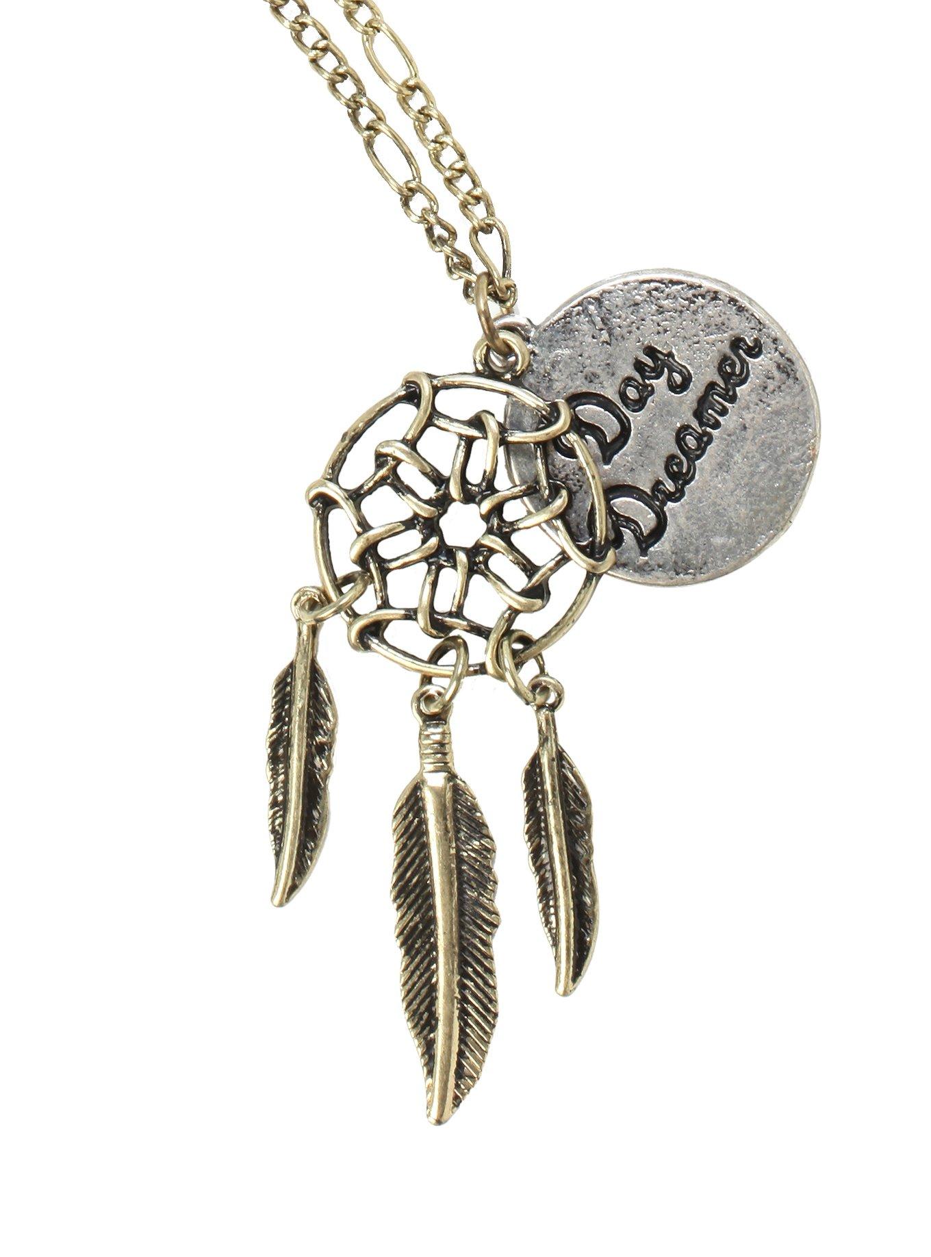 Dreamcatcher Day Dreamer Necklace, , hi-res