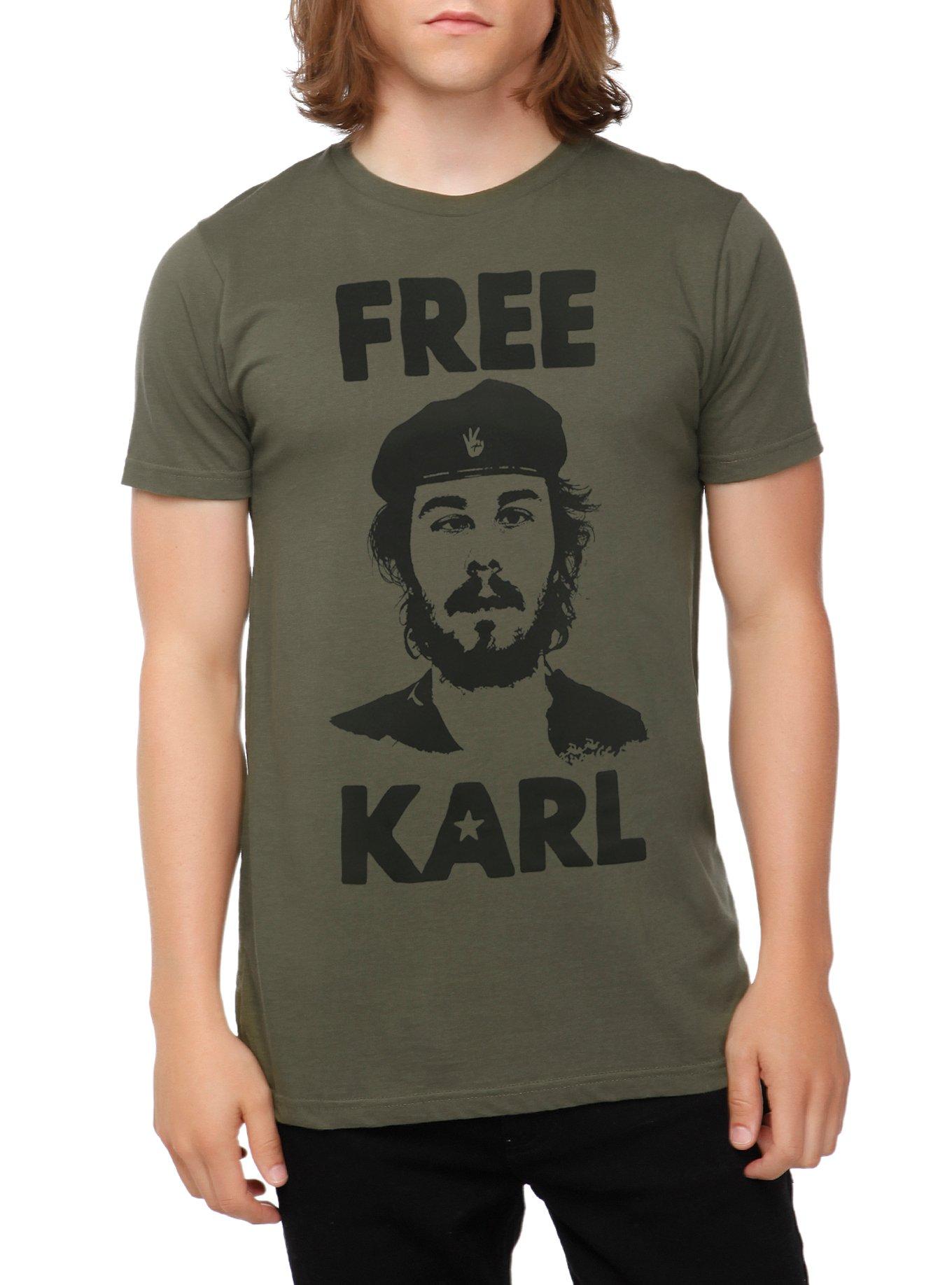 Free karl t store shirt