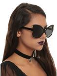 Black Butterfly Sunglasses, , hi-res