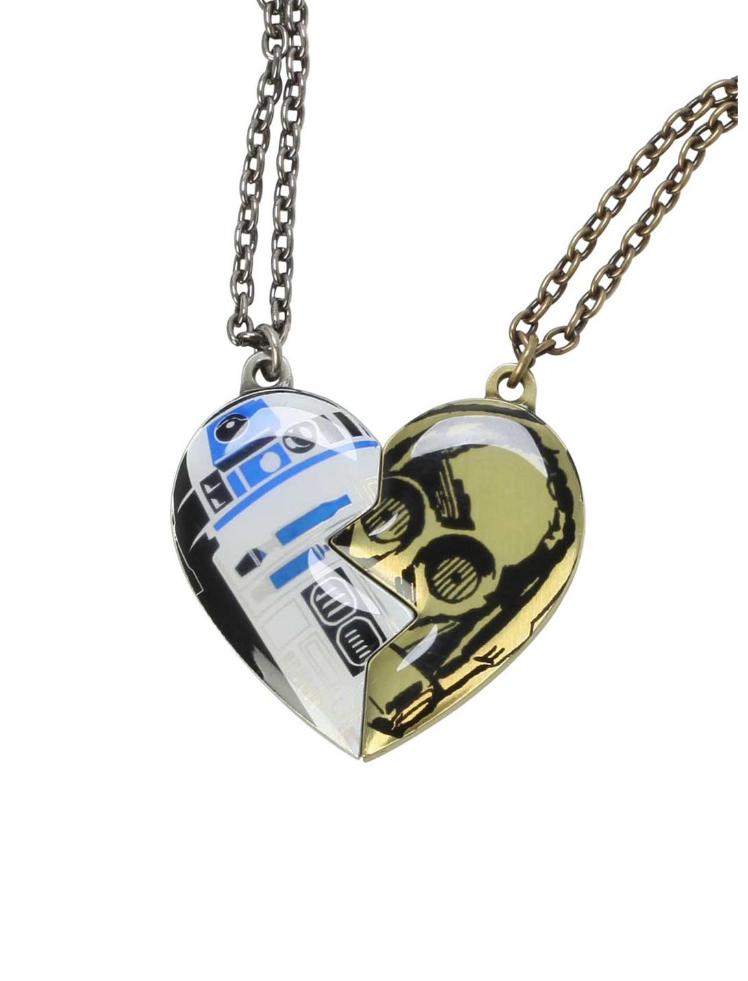 Star Wars R2-D2 & C-3PO Best Friends Necklace Set, , hi-res