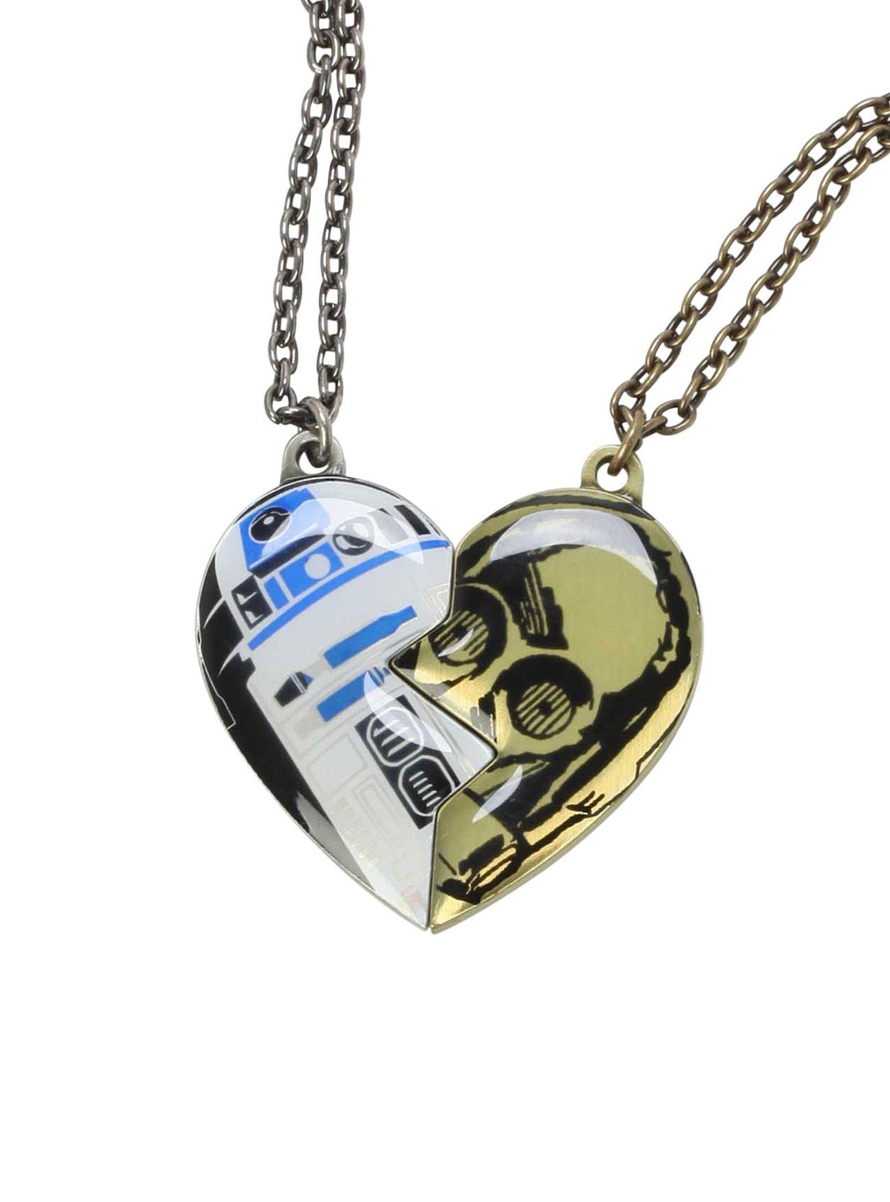 Star Wars R2-D2 & C-3PO Best Friends Necklace Set, , hi-res