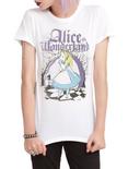 Disney Alice In Wonderland Retro Girls T-Shirt, BLACK, hi-res