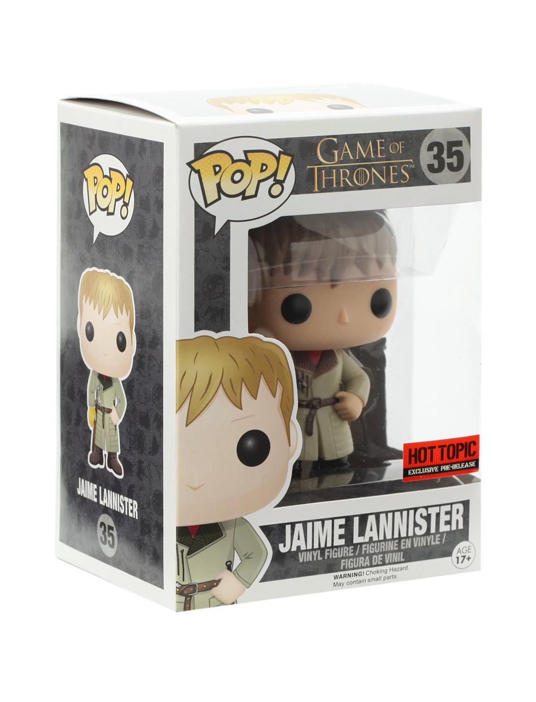 Funko Game Of Thrones Pop! Jaime Lannister Vinyl Figure Hot Topic Exclusive Pre-Release, , hi-res