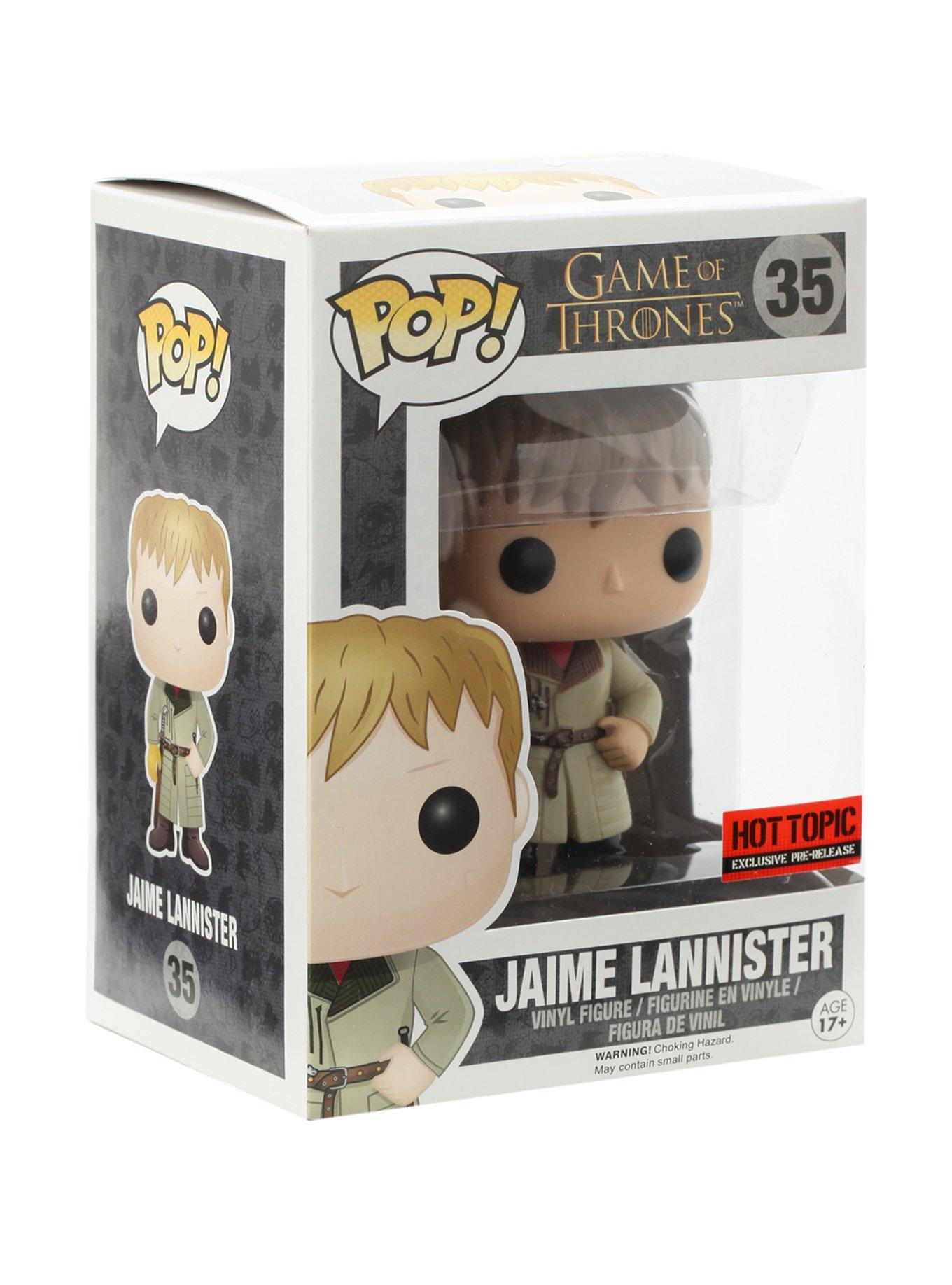 Funko Game Of Thrones Pop! Jaime Lannister Vinyl Figure Hot Topic Exclusive Pre-Release, , hi-res