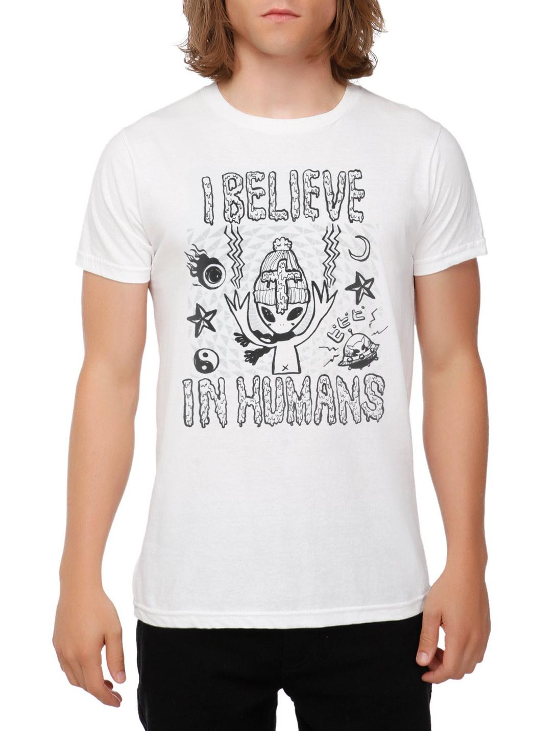 I Believe In Humans T-Shirt, , hi-res