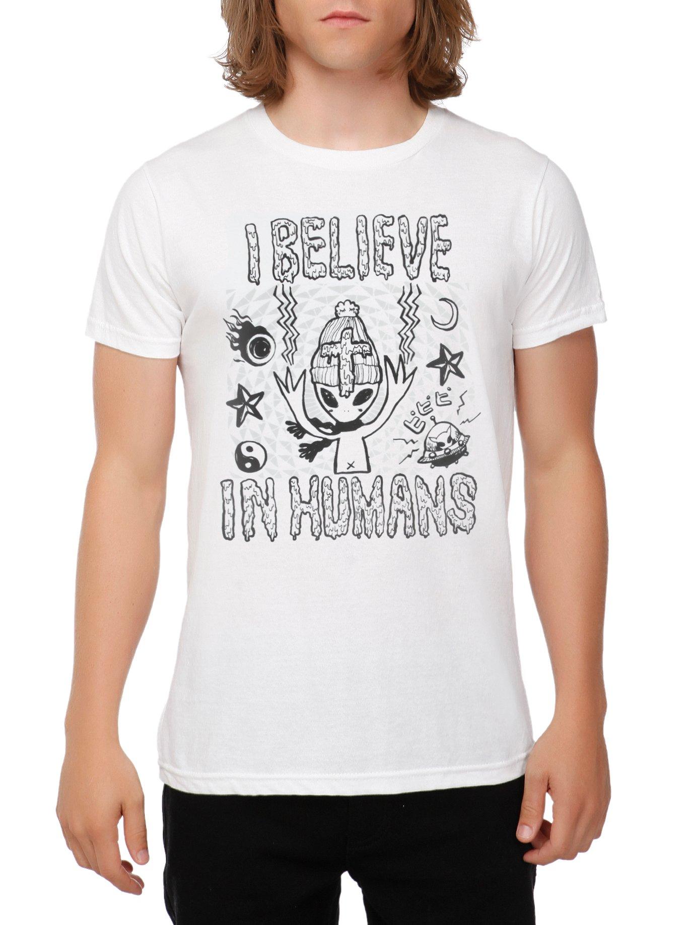 I Believe In Humans T-Shirt, , hi-res