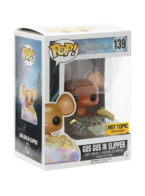 Funko Disney Cinderella Pop! Gus Gus In Slipper Vinyl Figure Hot