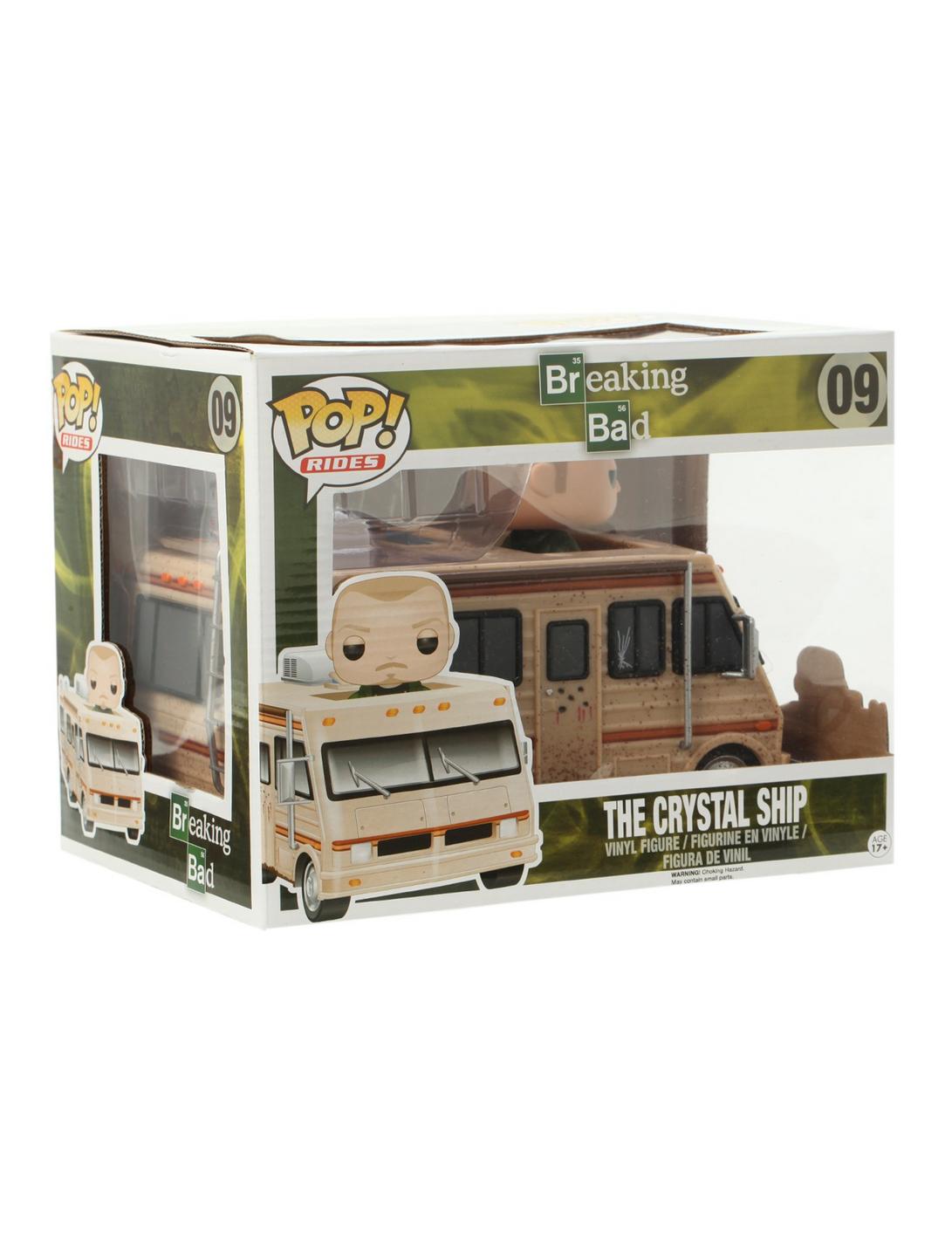 Funko Breaking Bad Pop! Rides The Crystal Ship With Jesse Pinkman Vinyl Vehicle, , hi-res
