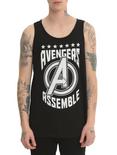Marvel Avengers Assemble Varsity Tank Top, BLACK, hi-res